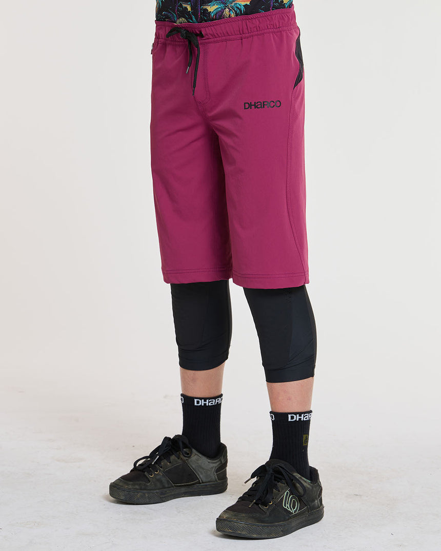 Youth Gravity Shorts | Sangria | Gravity Shorts | YOUTH BOTTOMS | DHaRCO | Image 3 of 6