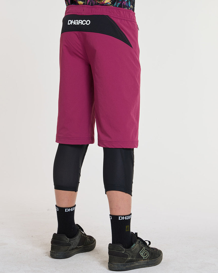 Youth Gravity Shorts | Sangria | Gravity Shorts | YOUTH BOTTOMS | DHaRCO | Image 2 of 6
