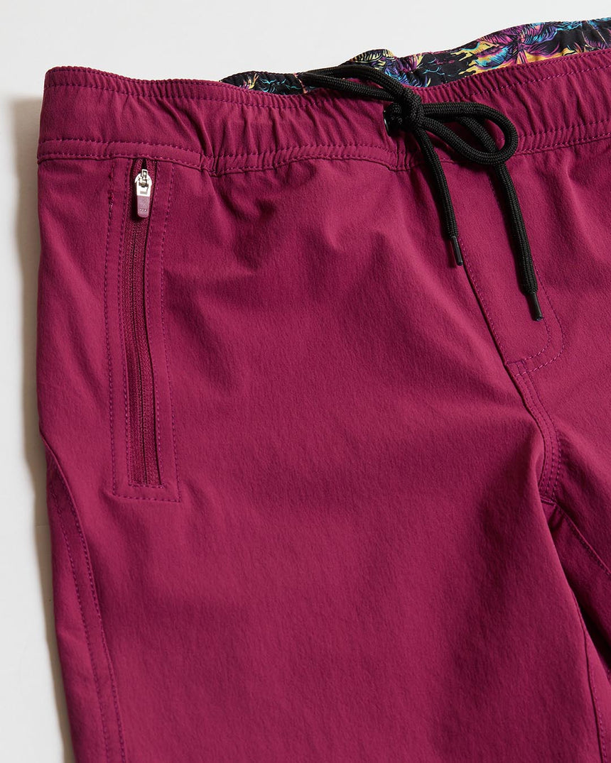 Youth Gravity Shorts | Sangria | Gravity Shorts | YOUTH BOTTOMS | DHaRCO | Image 6 of 6