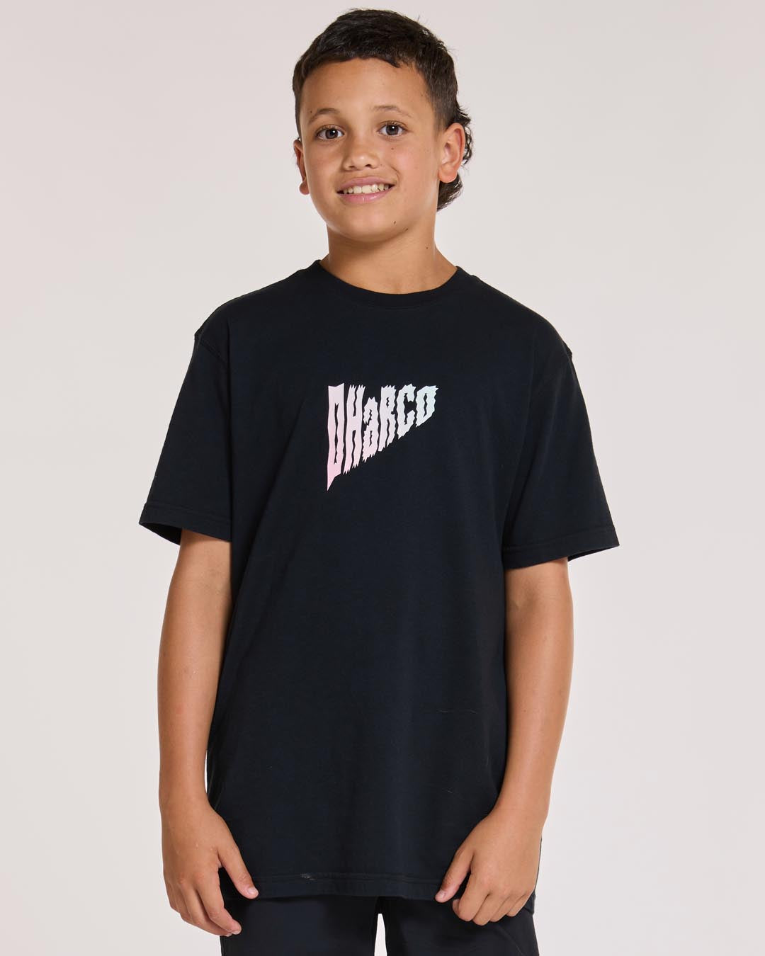 Youth Cotton Tee | Black