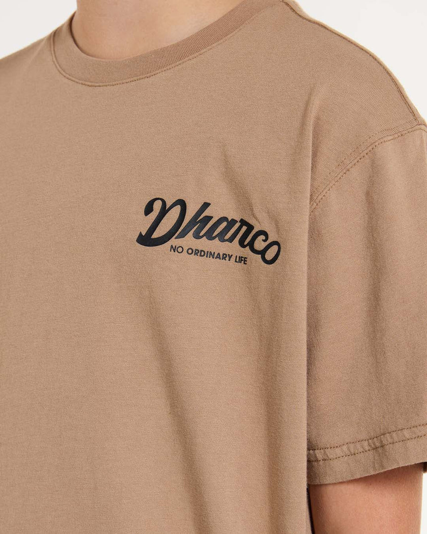 Youth Cotton Tee | Dust | Short Sleeves | YOUTH TOPS | DHaRCO | Image 4 of 6