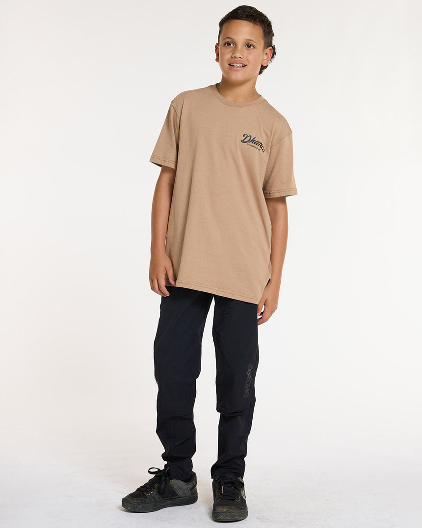 Youth Cotton Tee | Dust | Short Sleeves | YOUTH TOPS | DHaRCO | Image 3 of 6