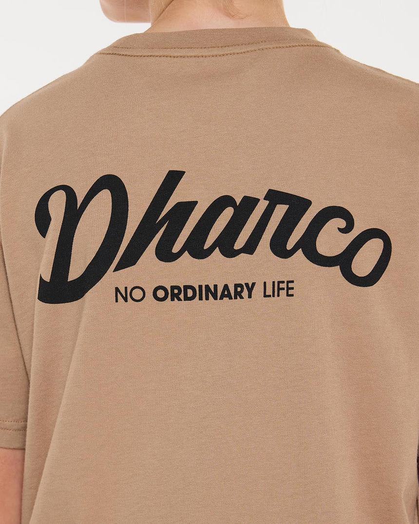 Youth Cotton Tee | Dust | Short Sleeves | YOUTH TOPS | DHaRCO | Image 5 of 6