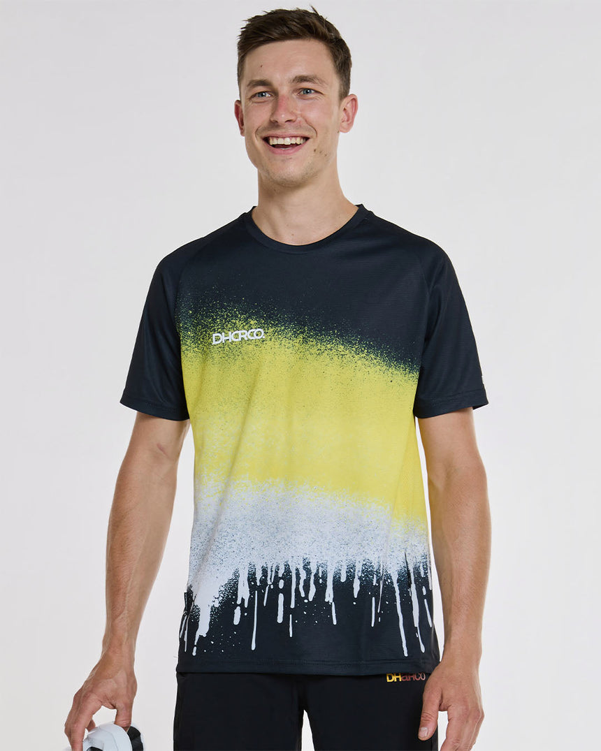 Maillot à manches courtes pour homme | Pluie acide | Manches courtes | HAUTS POUR HOMMES | DHaRCO | Image 1 sur 6