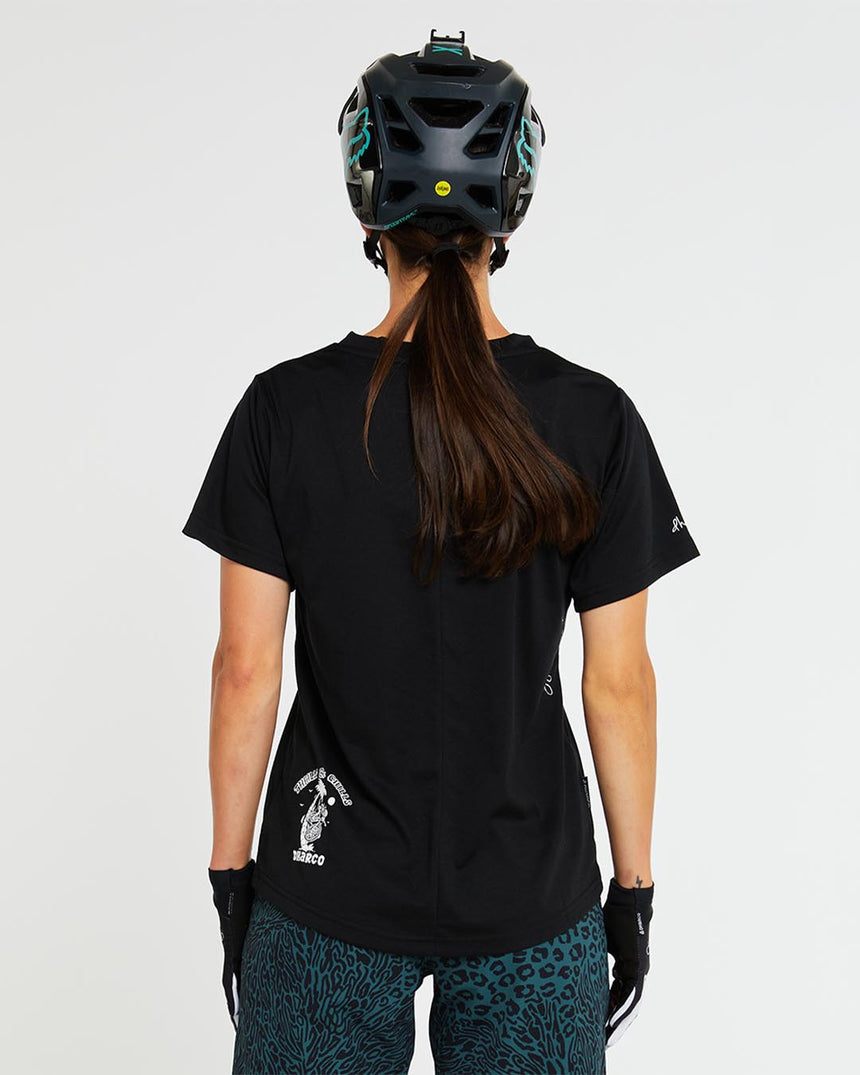 Womens Tech Tee | Dark Thrills | Short Sleeves | WOMENS TOPS | DHaRCO | Image 3 of 4