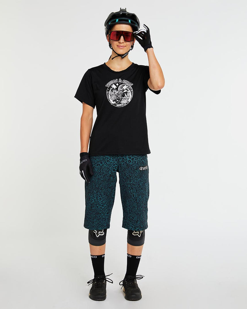 Womens Tech Tee | Dark Thrills | Short Sleeves | WOMENS TOPS | DHaRCO | Image 4 of 4