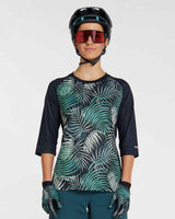 Womens 3/4 Sleeve Jersey | Burnt Brandy | 3/4 Sleeves | WOMENS TOPS | DHaRCO | Image 1 of 2