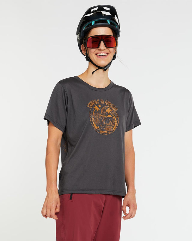 Womens Tech Tee | Thrills & Chills | Short Sleeves | WOMENS TOPS | DHaRCO | Image 1 of 2