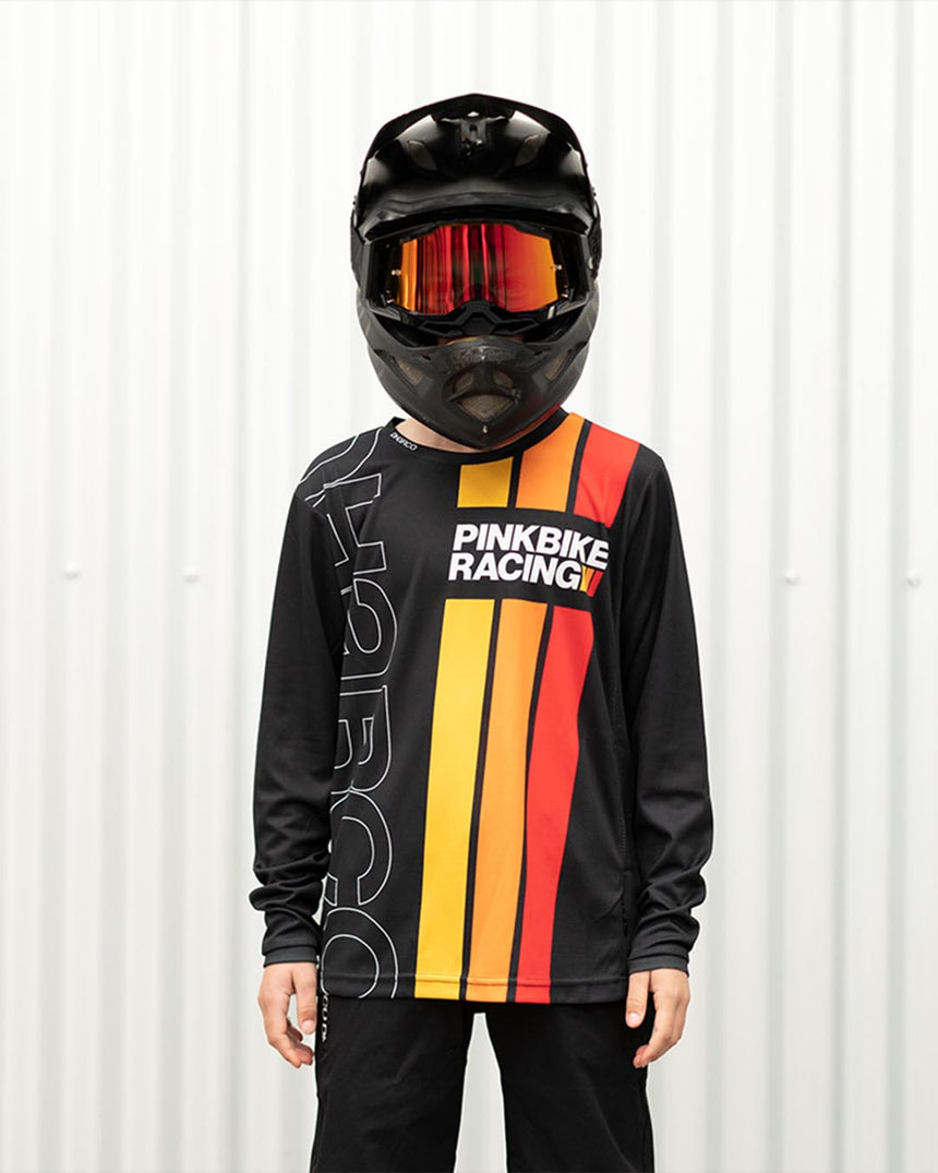 Youth Gravity Jersey | Pinkbike Team Replica Black