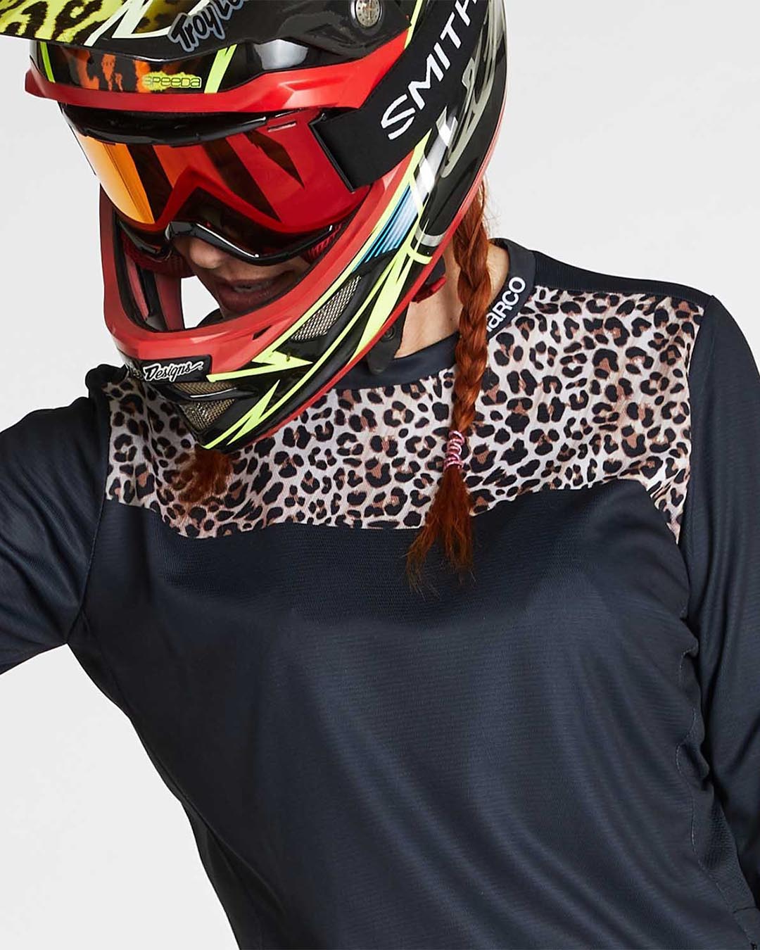 その他 L GEAR SOLID TRADING CARD LEOPARD 53 Womens MTB Gravity Jersey - Leopard | DHaRCO – DHARCO CANADA