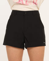 Womens Pit Shorts | Black