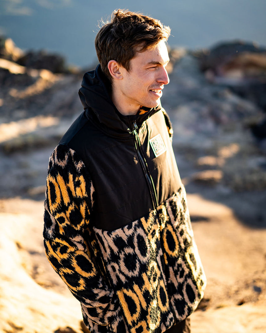 Mens Sherpa Full Zip | Golden | Sherpa | MENS TOPS | DHaRCO | Image 8 of 8