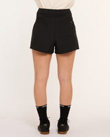 Womens Pit Shorts | Black