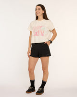 Womens Pit Shorts | Black