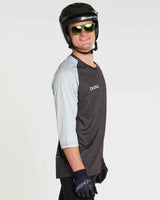 Mens 3/4 Sleeve Jersey | Silver Star