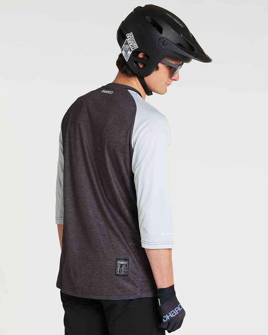 Mens 3/4 Sleeve Jersey | Silver Star