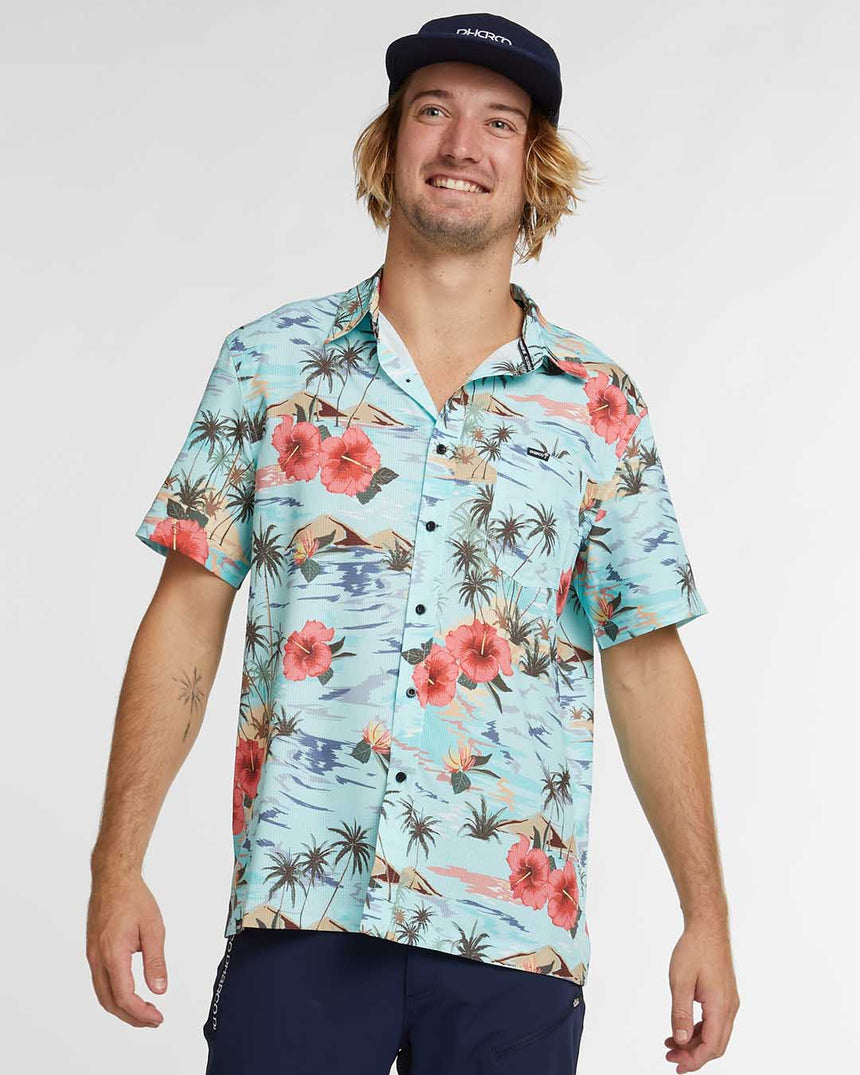 Mens Tech Party Shirt | Wilko | Short Sleeves | MENS TOPS | DHaRCO | Image 1 of 6