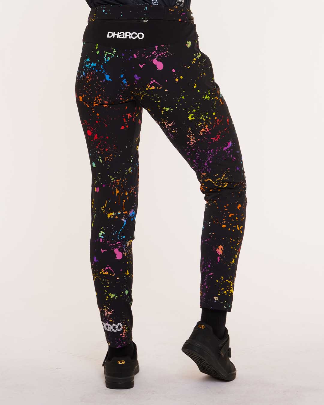 Neon 2024 splatter leggings