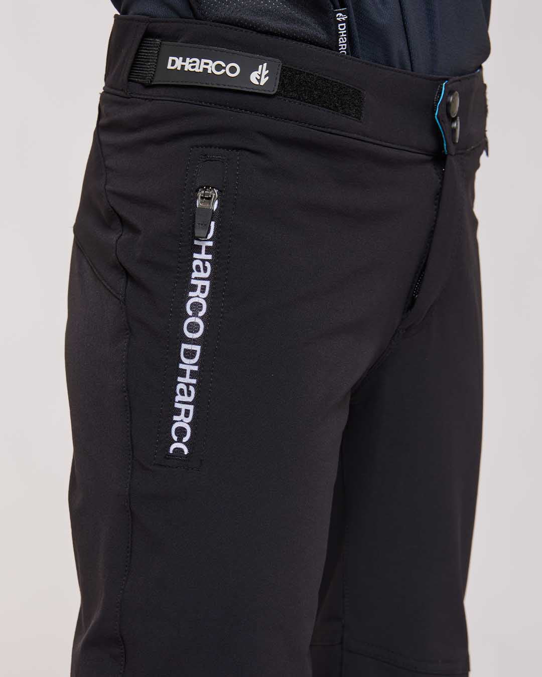 Kids MTB Gravity Pants - Black | DHaRCO – DHARCO CANADA