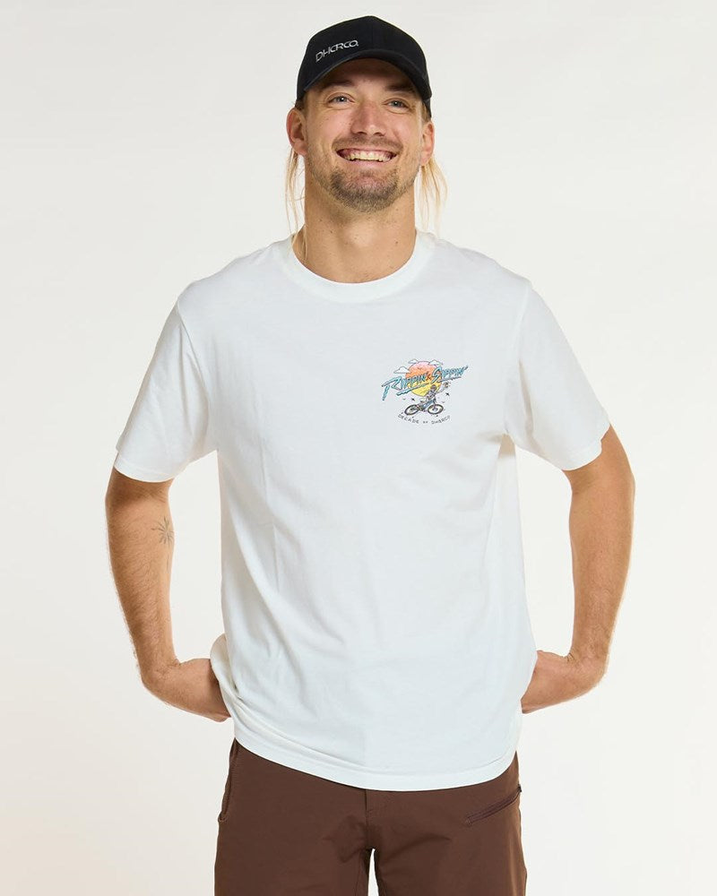 Mens Cotton Tee | Decade of DHaRCO White