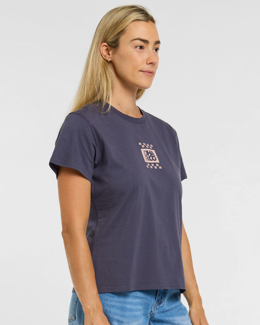 Womens Cotton Tee | Checkmate