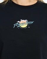 Womens Cotton Crop | Decade of DHaRCO Black | Short Sleeves | WOMENS TOPS | DHaRCO | Image 4 of 6