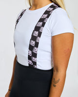 QOM Bib | Black/Check Please