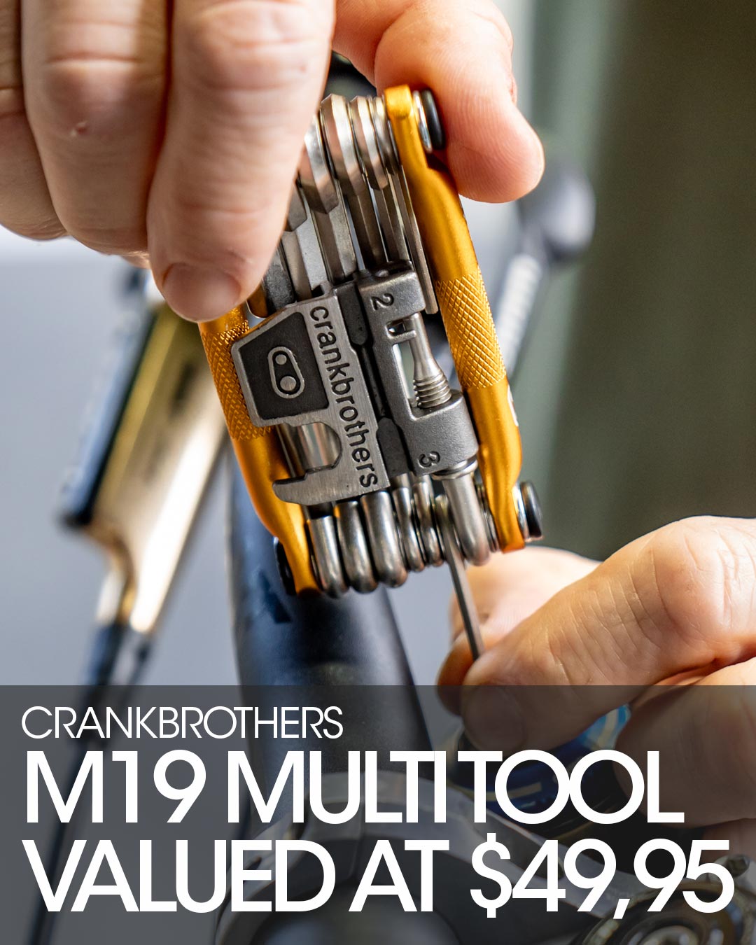 Crank Brothers M19 Multi Tool Gold