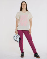 Womens Short Sleeve Tech Tee | Bone