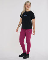 Womens Cotton Tee | Black