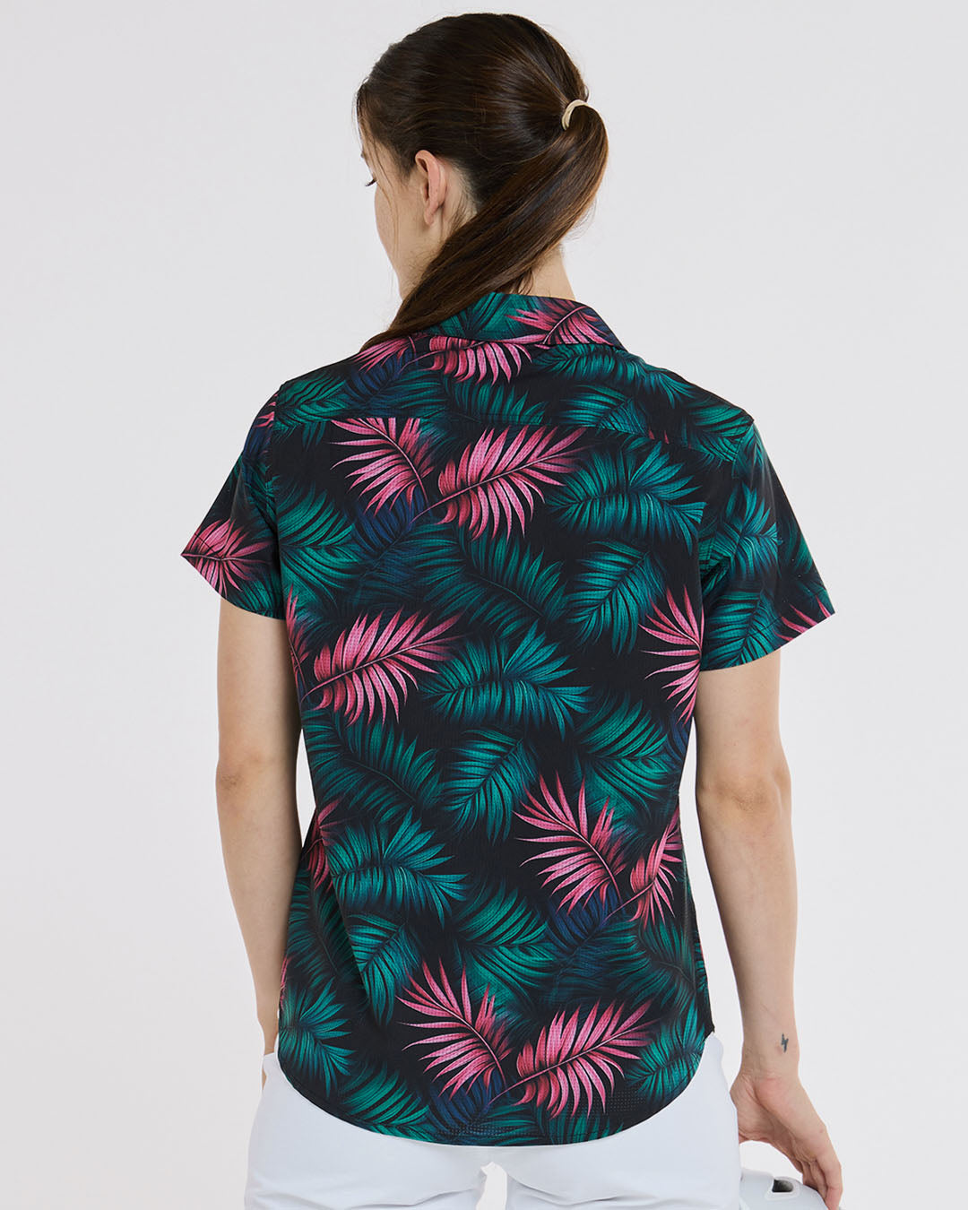 Womens Tech Party Shirt | Dark Fern