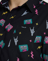 Mens Tech Party Shirt | Mix Tape