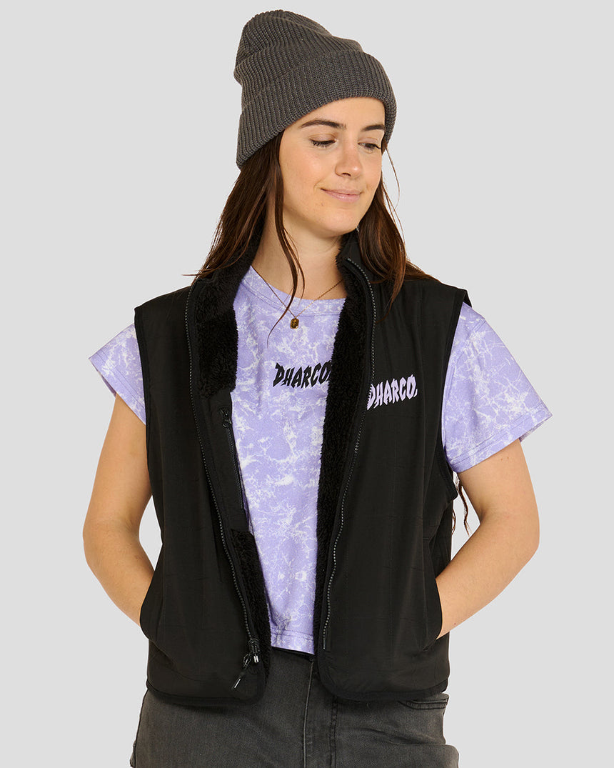 Womens Sherpa Vest | Black | WOMENS | TOPS | JACKETS | DHaRCO | MTB | Image 4 of 10