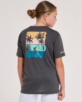 Youth Short Sleeve Tech Tee | Charcoal