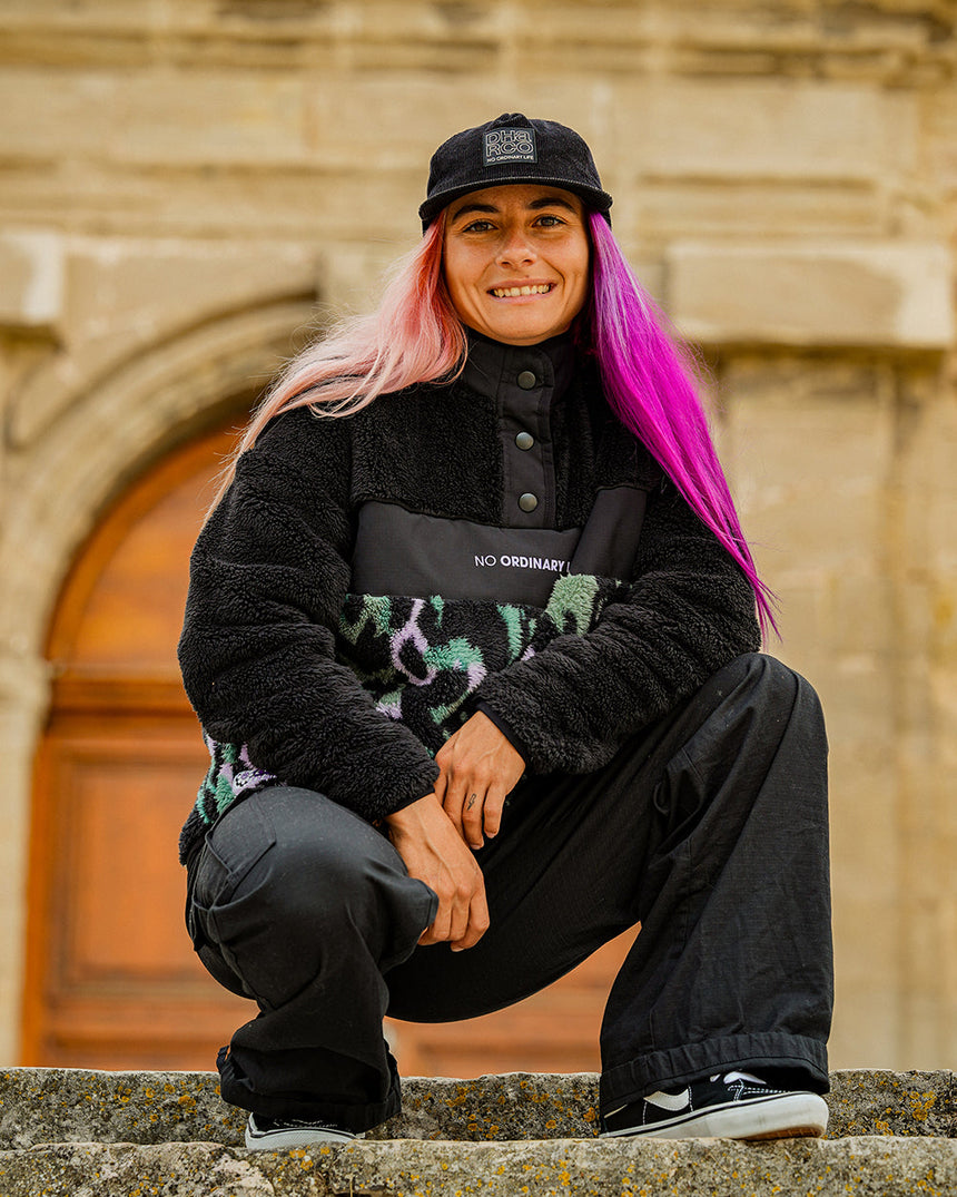 Sherpa pour femme | Isa Signature - Violet Leopard | FEMMES HAUTS Sweats et Polaires | SHERPA | SHERPA | DHaRCO | VTT Image 8 sur 8