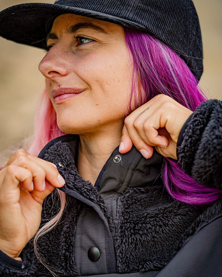 Sherpa pour femme | Isa Signature - Violet Leopard | FEMMES HAUTS Sweats et Polaires | SHERPA | SHERPA | DHaRCO | VTT Image 7 sur 8