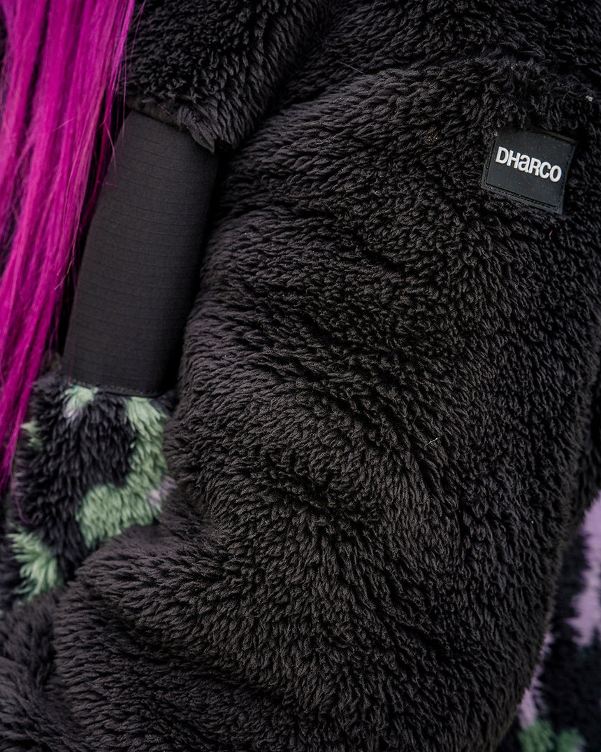 Sherpa pour femme | Isa Signature - Violet Leopard | FEMMES HAUTS Sweats et Polaires | SHERPA | SHERPA | DHaRCO | VTT Image 5 sur 8