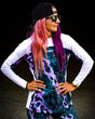 Womens Race Jersey | Isa Signature - Purple Leopard | WOMENS | TOPS | JERSEYS | LONG SLEEVES | RACE JERSEY | DHaRCO | MTB | Image 1 of 6