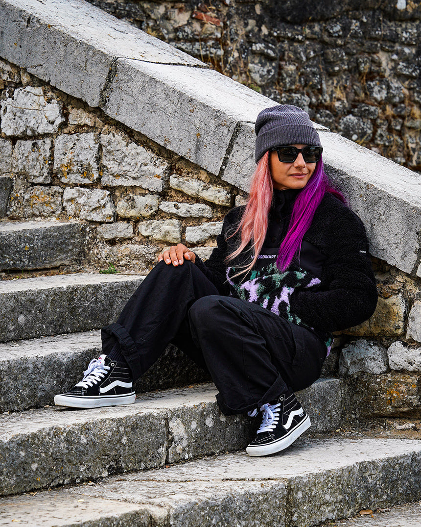 Sherpa pour femme | Isa Signature - Violet Leopard | FEMMES HAUTS Sweats et Polaires | SHERPA | SHERPA | DHaRCO | VTT Image 4 sur 8