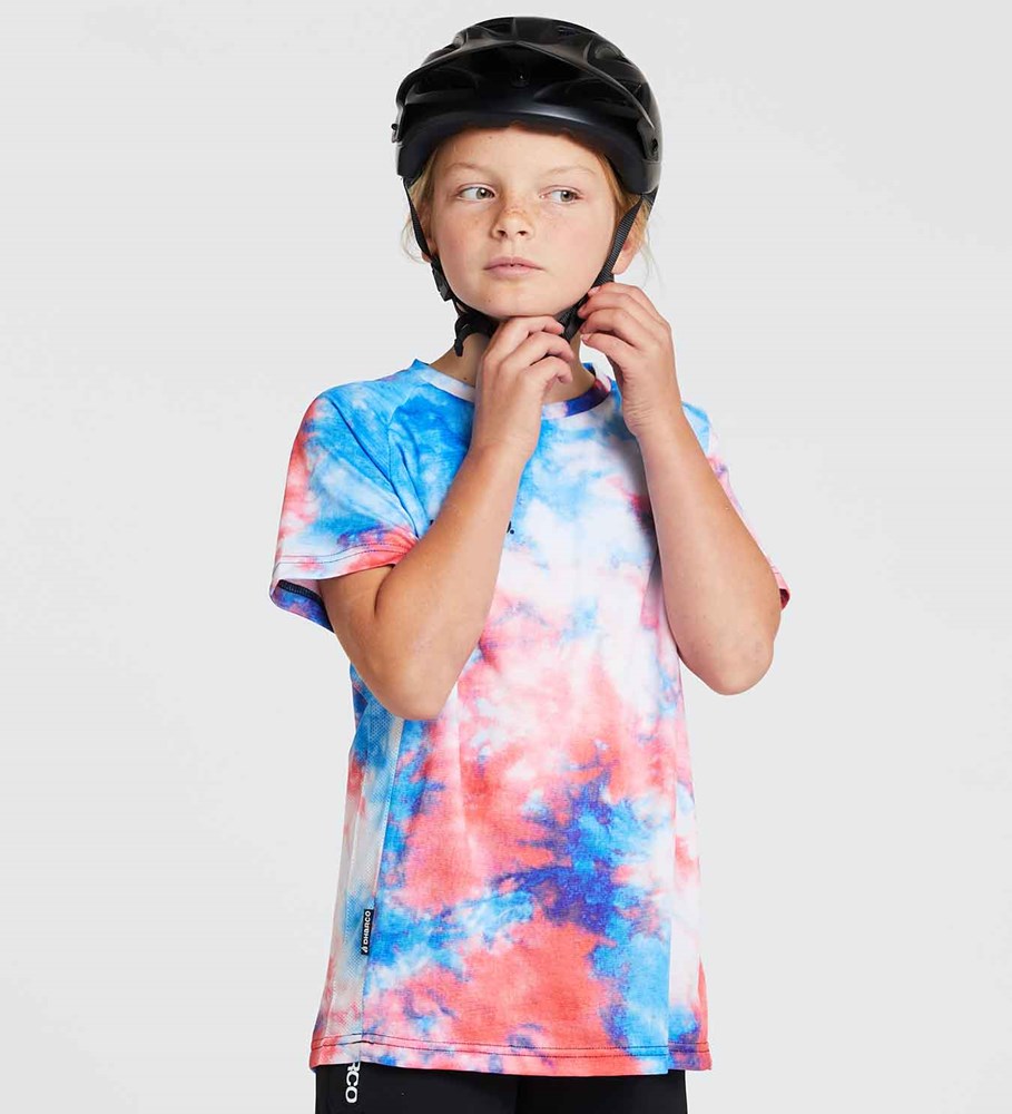 Youth Short Sleeve Jersey | Tie Dye