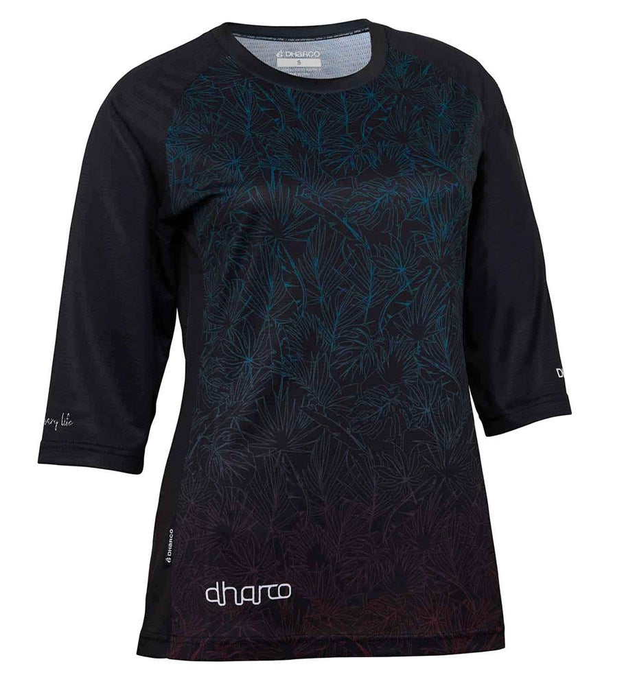 Womens 3/4 Sleeve Jersey | Tropical Fade | 3/4 Sleeves | WOMENS TOPS | DHaRCO | Image 1 of 2